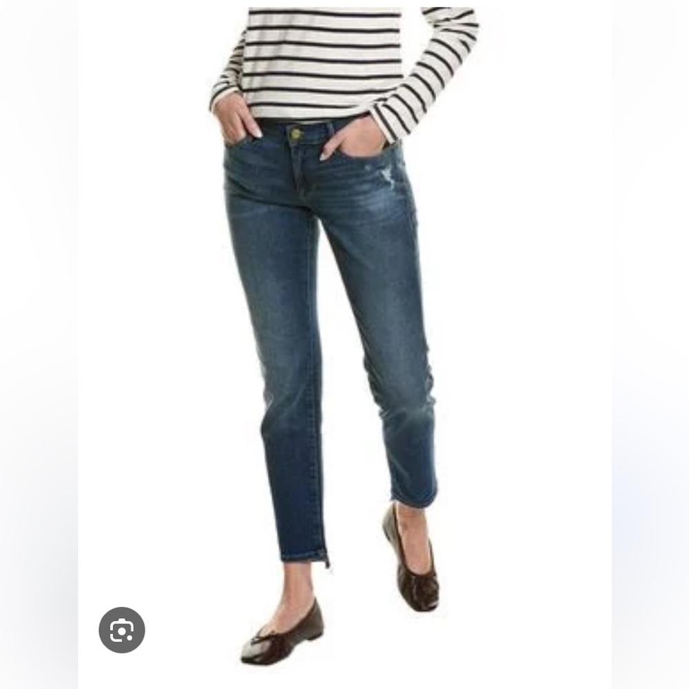 FRAME Denim Le Garçon Jeans in Azure Wash - Size 28